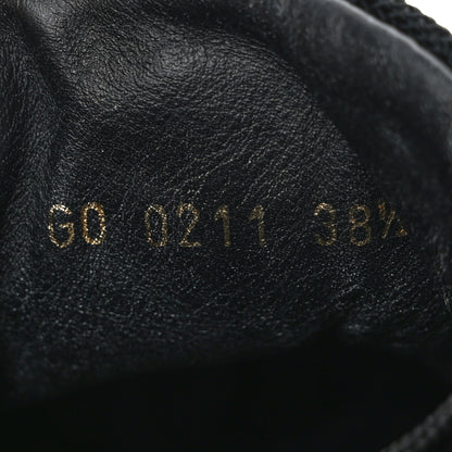 Louis Vuitton Suede Monogram Run Away Sneakers 38.5 Black 9 of 10