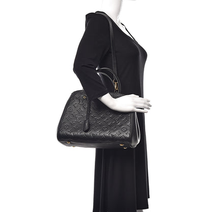 Louis Vuitton Empreinte Montaigne MM Black 2 of 9