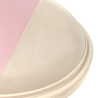 Chanel Caoutchouk CC High Boots 40 Light Pink White 12 of 15