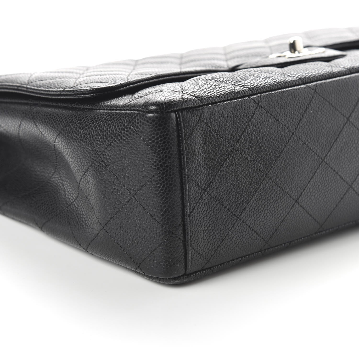 Chanel Caviar Quilted Maxi Single Flap Black 5 of 10