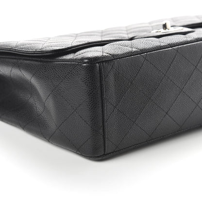 Chanel Caviar Quilted Maxi Single Flap Black 5 of 10