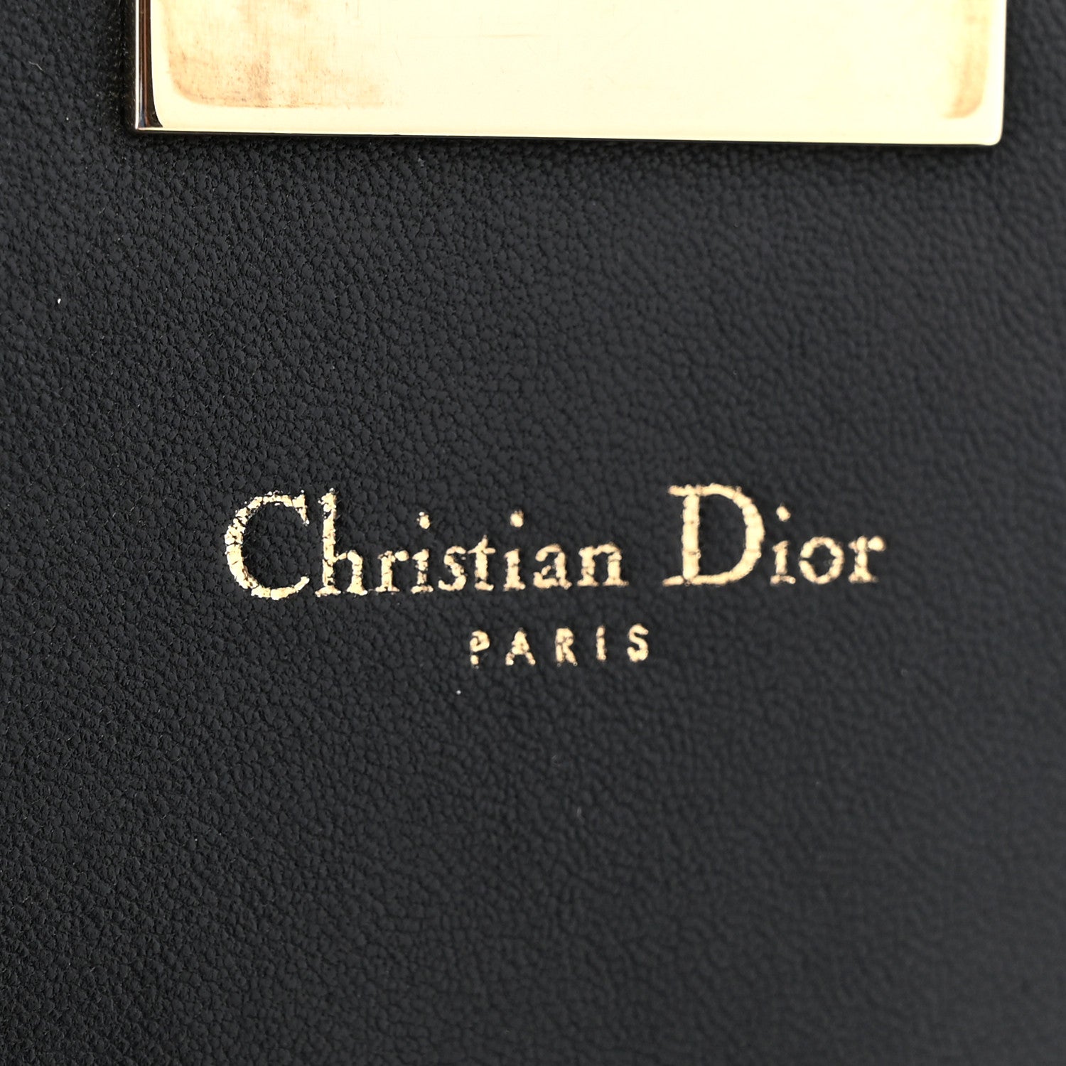 Christian Dior Lambskin Cannage Miss Dior Promenade Pouch Black 6 of 12