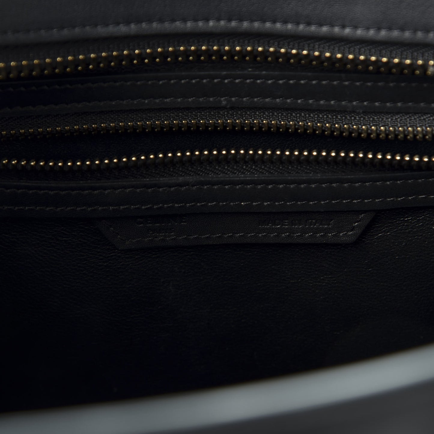 Smooth Calfskin Micro Luggage Black