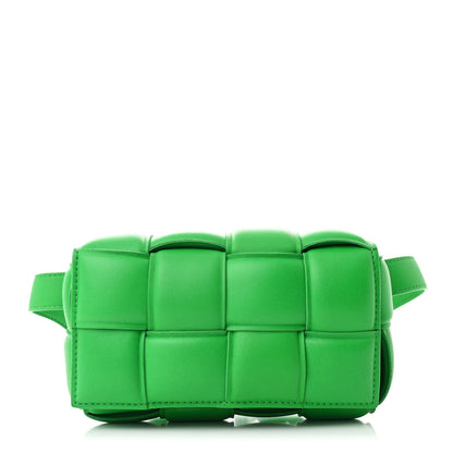 Bottega Veneta Nappa Maxi Intreccio Padded The Belt Cassette Bag Parakeet 1 of 10