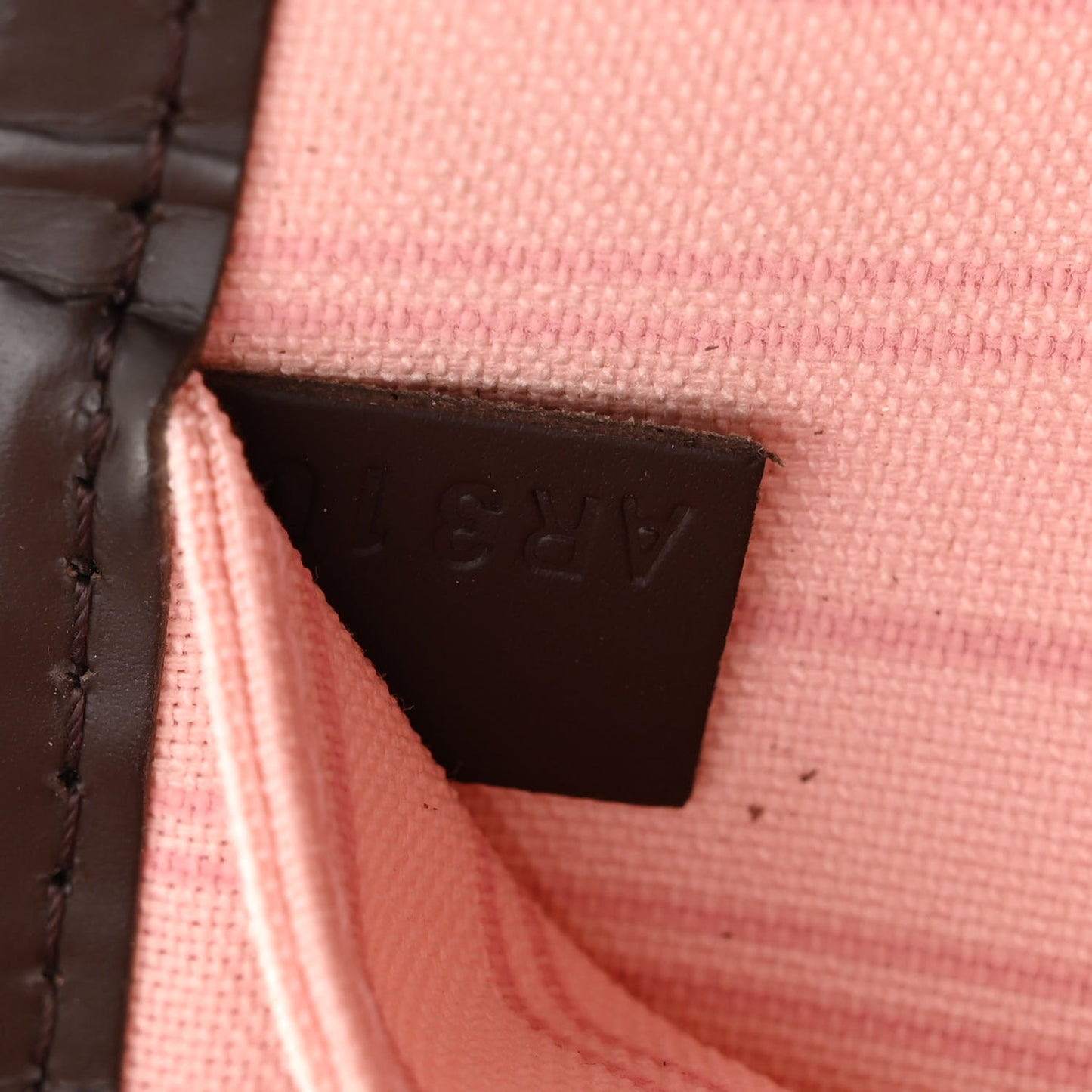 Damier Ebene Neo Neverfull MM Rose Ballerine
