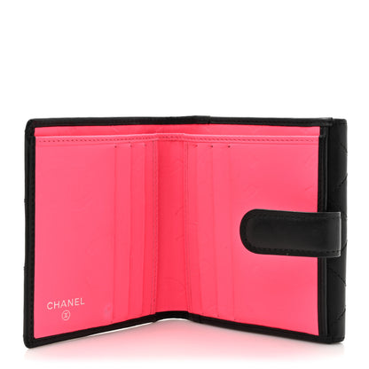 Chanel Calfskin Quilted Cambon Flap Wallet Black 5 of 11