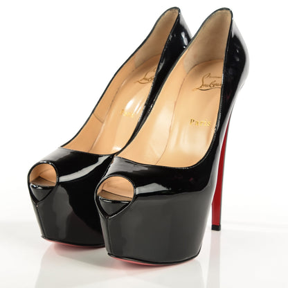 Christian Louboutin Patent Highness 160 Pumps 40.5 Black 3 of 7