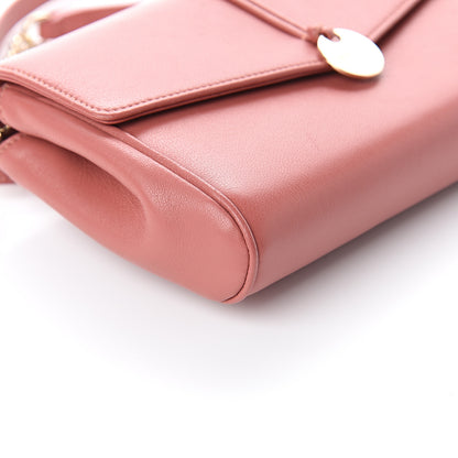 Jimmy Choo Grainy Calfskin Crossbody Bag Rosewood 7 of 8