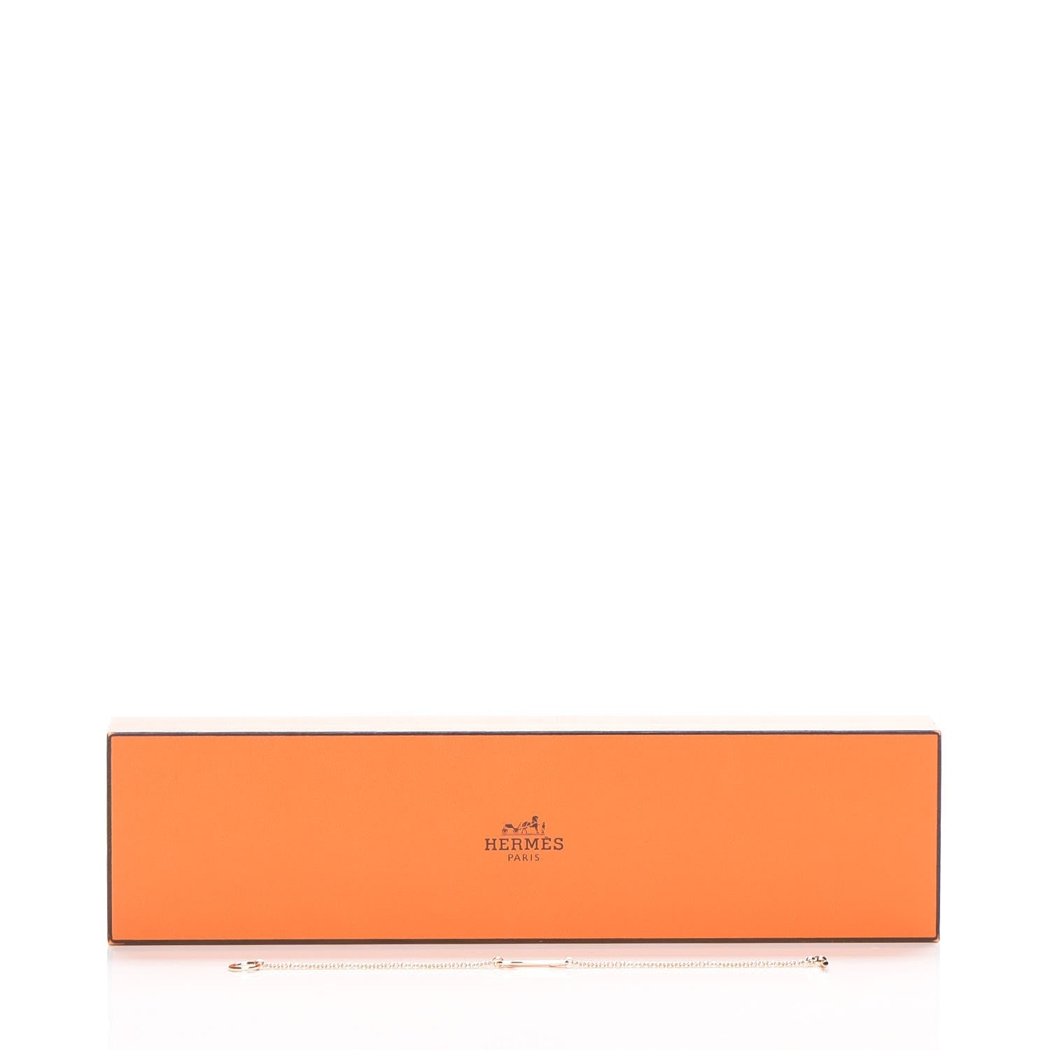 Hermes 18K Rose Gold Mini Chaine d'Ancre Punk Bracelet SH 7 of 7