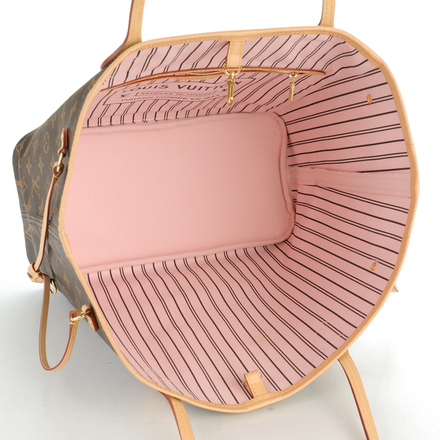 Monogram Neo Neverfull MM Rose Ballerine
