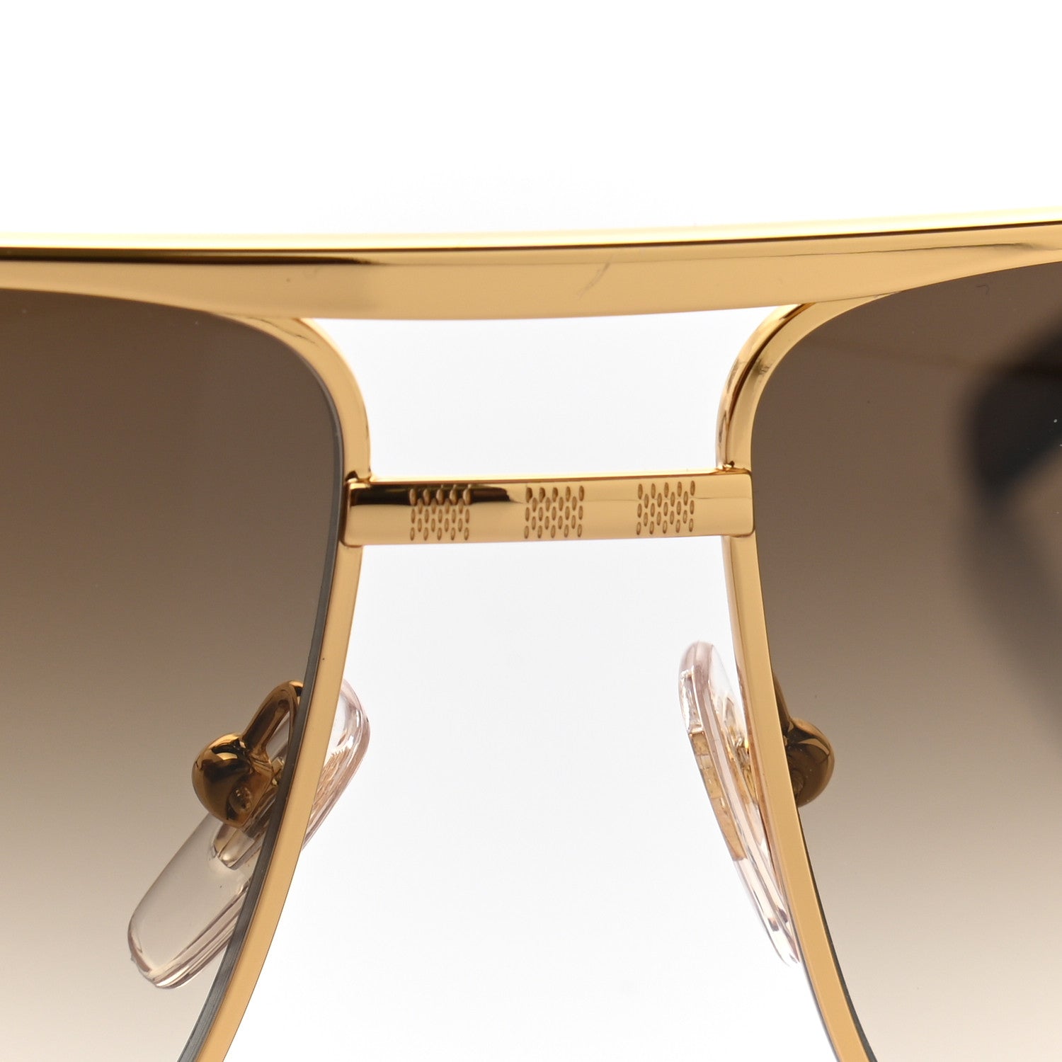 Louis Vuitton Attitude Sunglasses Z0259U Gold 9 of 10