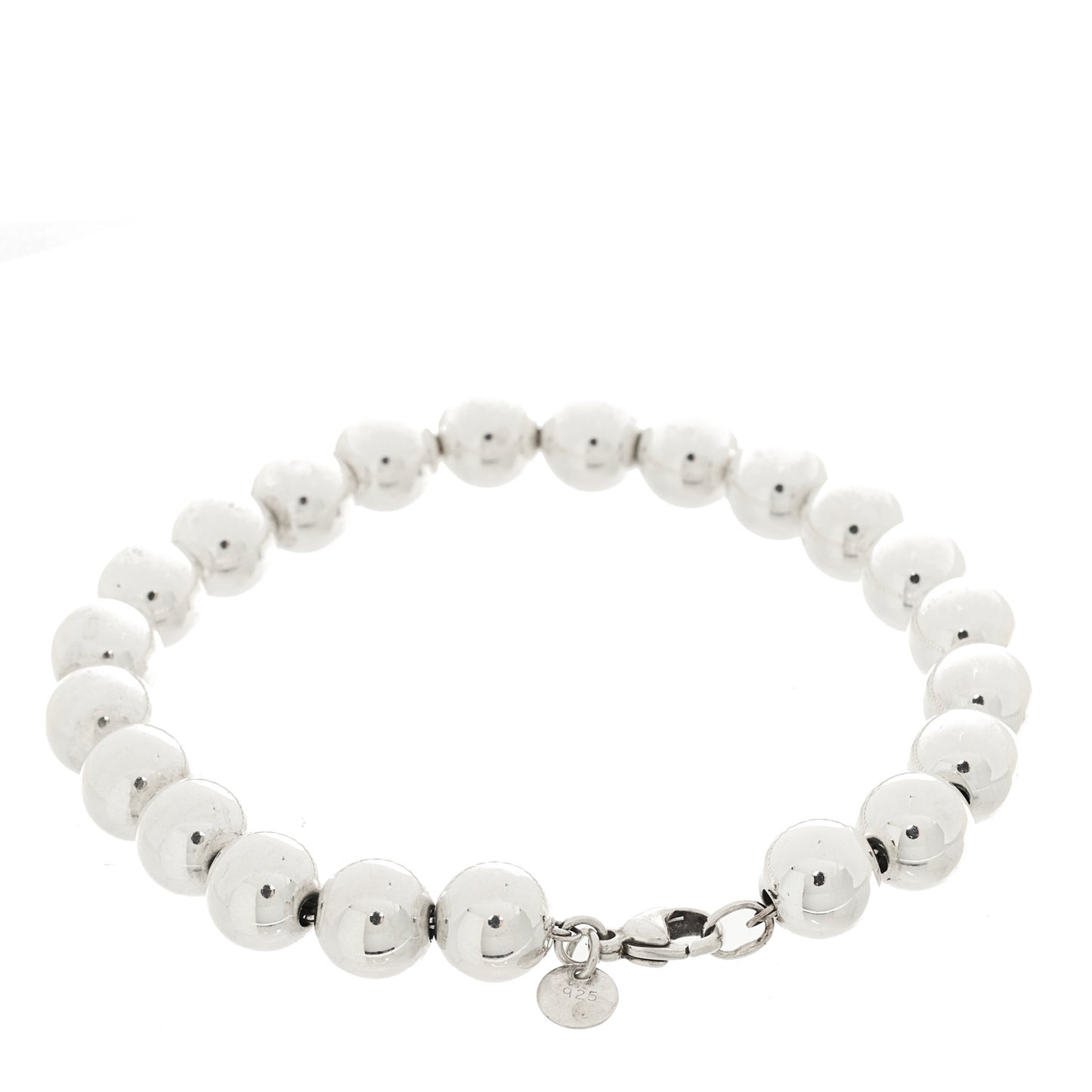 Sterling Silver 8mm Hardwear Ball Bracelet