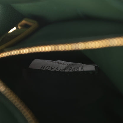 Bottega Veneta Lambskin Maxi Intreccio Padded Chain Cassette Crossbody Bag Raintree 7 of 12