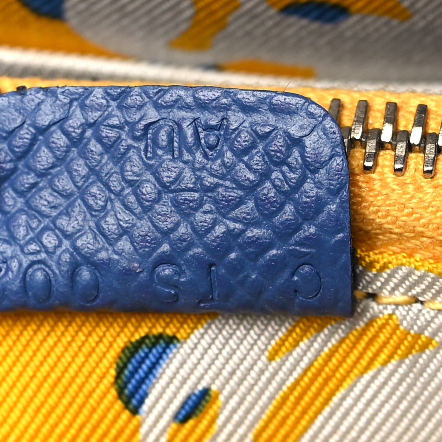 Epsom Silk'in Compact Wallet Bleu Brighton