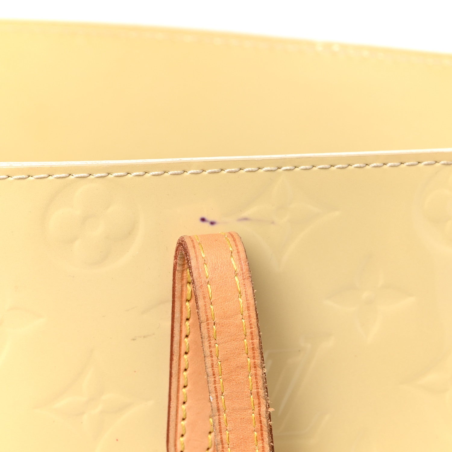 Louis Vuitton Vernis Catalina NS Blanc Corail 10 of 15