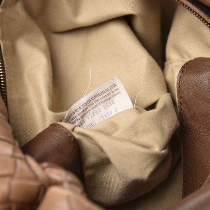 Bottega Veneta Nappa Intrecciato Pyramid Hobo Noce 7 of 11