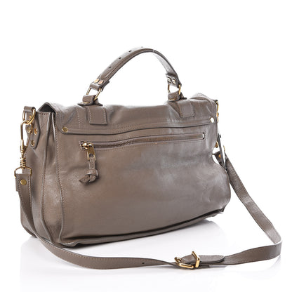 Proenza Schouler Lambskin Medium PS1 Satchel Smoke 3 of 10
