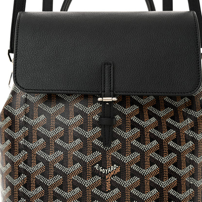 Goyard Goyardine Calfskin Mini Alpin Backpack Black 8 of 10