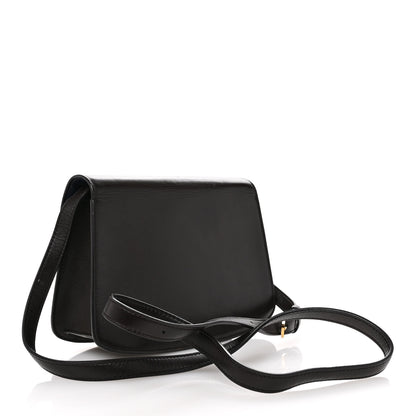The Row Sleek Calfskin The Sofia 8.75 Crossbody Dark Brown 3 of 11