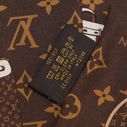 Louis Vuitton Silk Monogram Trunks Bandeau 6 of 6