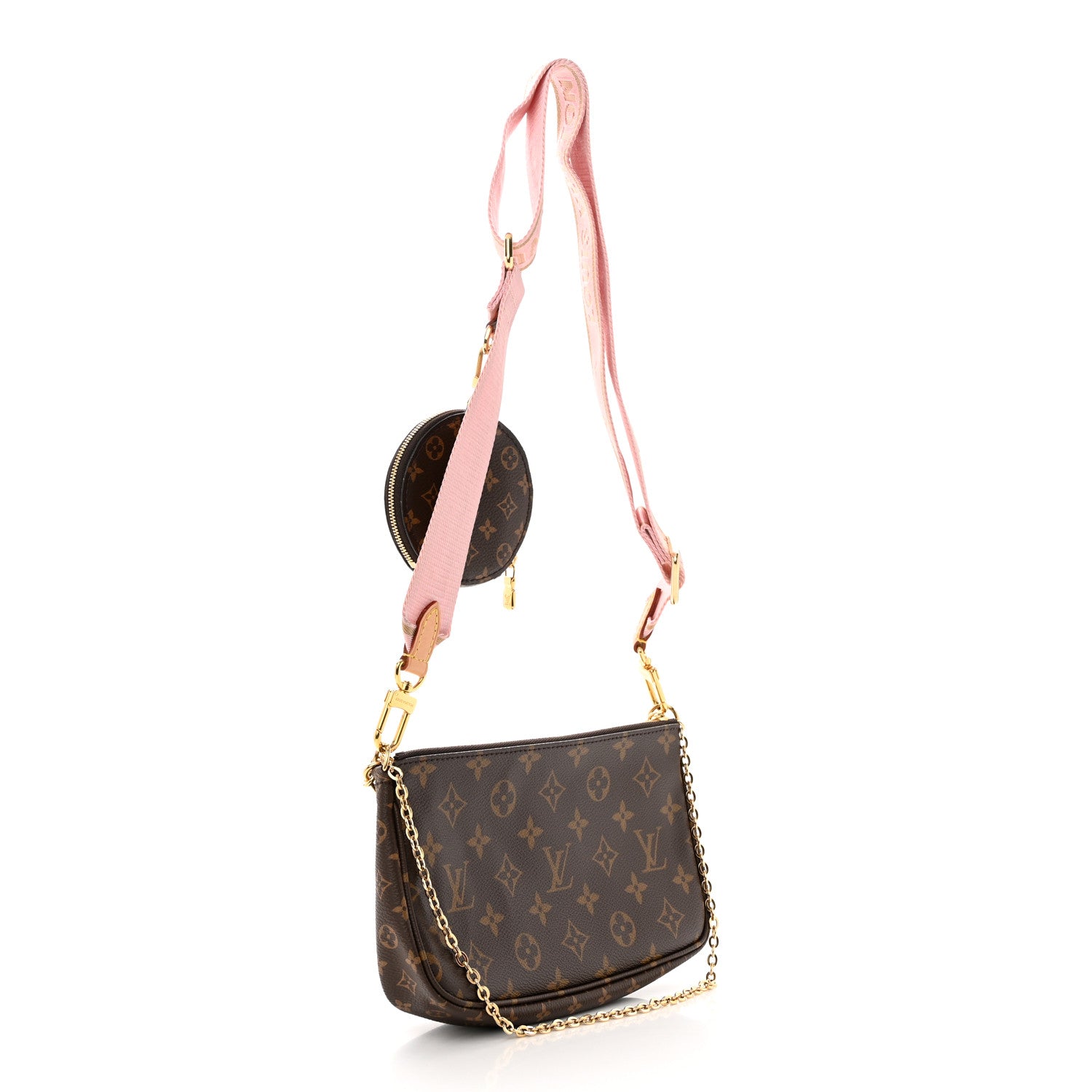 Louis Vuitton Monogram Multi Pochette Accessories Rose Clair 3 of 13