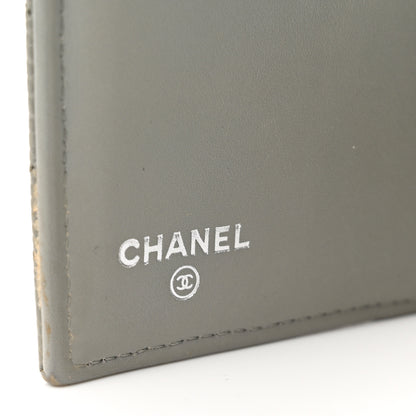 Chanel Caviar Quilted Large Flap Wallet Grey 6 of 10