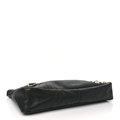 Balenciaga Chevre Classic Gold Hardware Premier Clutch Black 5 of 11