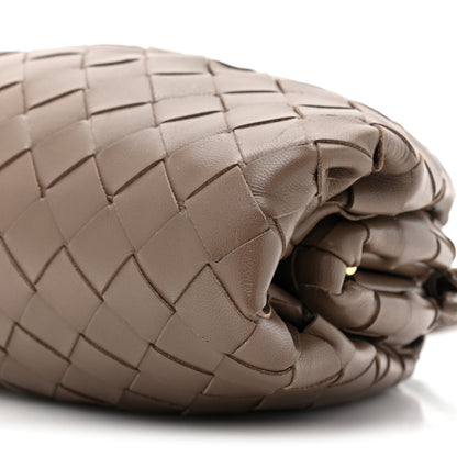 Bottega Veneta Nappa Intrecciato The Mini Pouch Taupe Grey 8 of 8