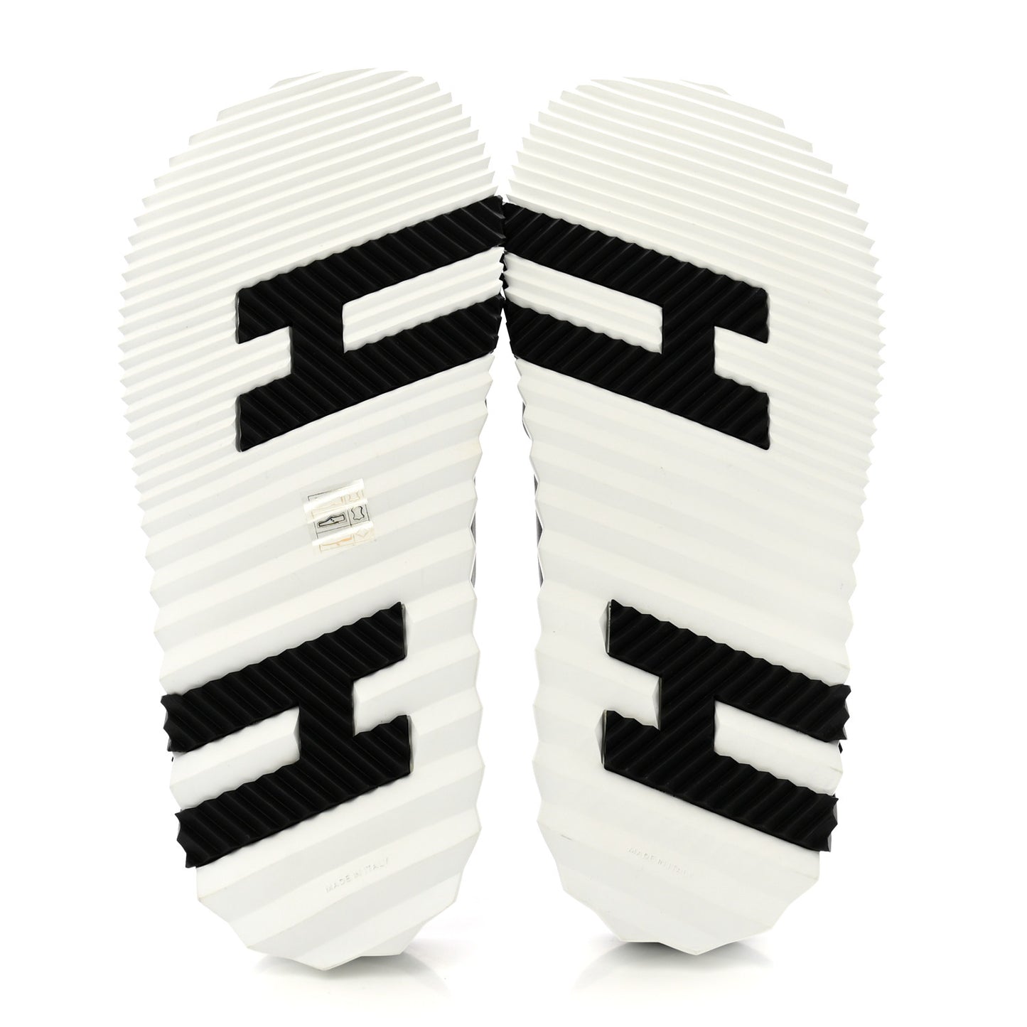 Nappa Mens Infra Sandals 43.5 Black