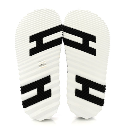 Hermes Nappa Mens Infra Sandals 43.5 Black 6 of 10