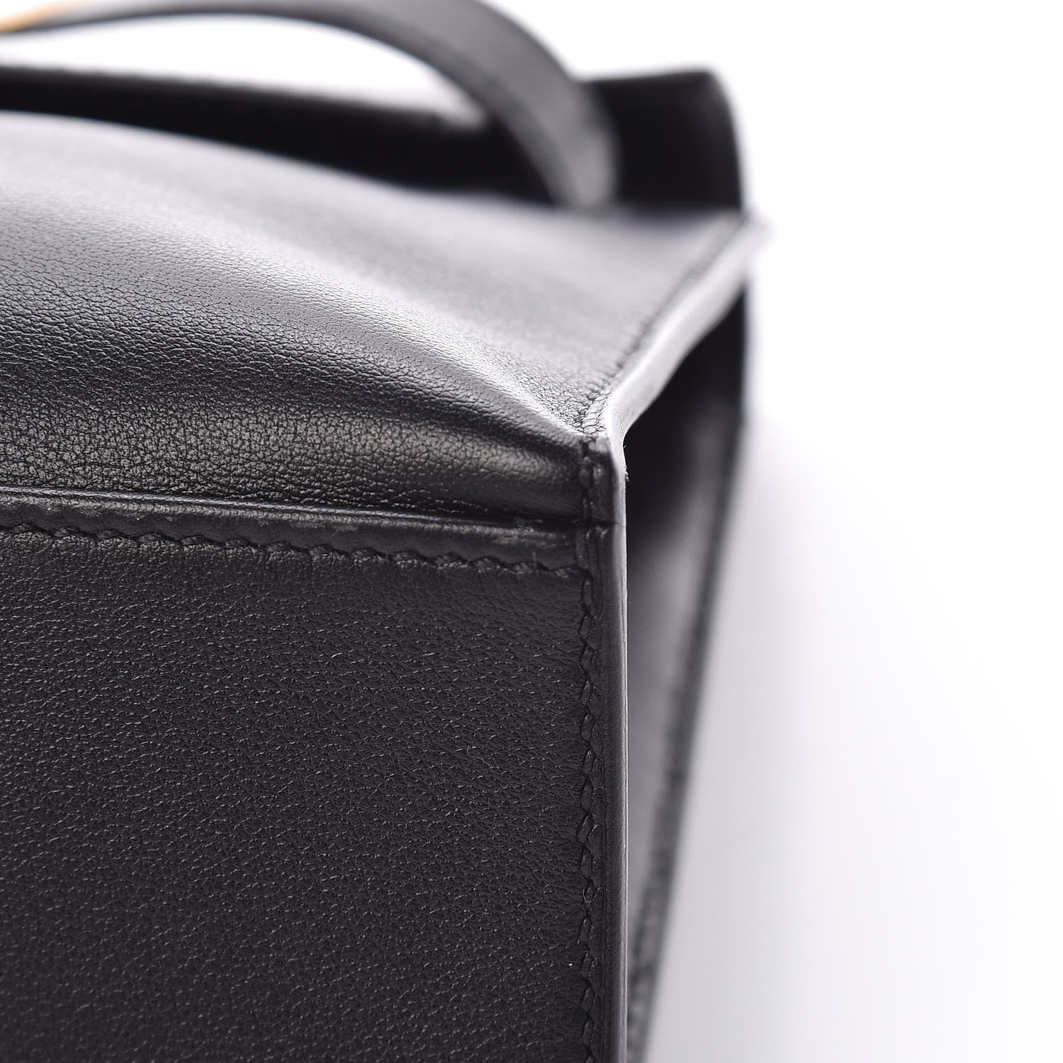 Hermes Swift Kelly Pochette Clutch Black 25 of 28