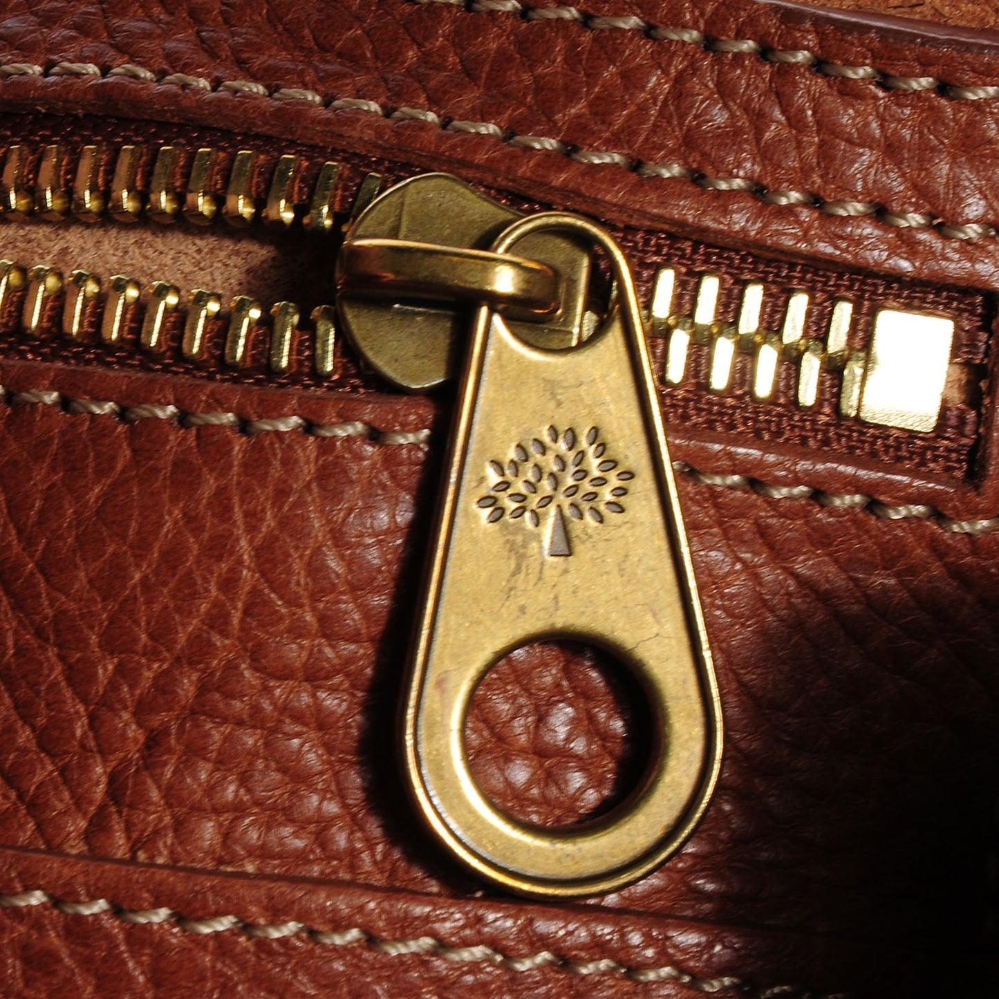 Natural Leather Bayswater Oak
