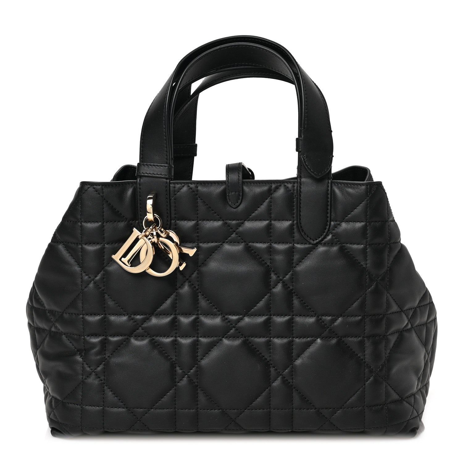 Christian Dior Calfskin Macrocannage Large Toujours Black 3 of 11