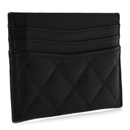Chanel Caviar Quilted Multi Card Holder Black 3 of 9