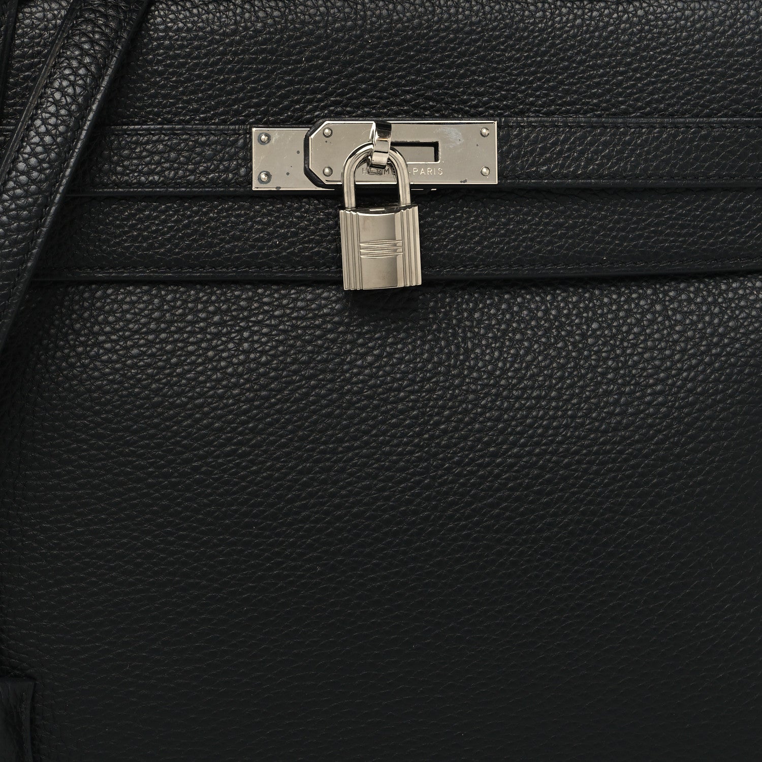 Hermes Taurillon Clemence Kelly Retourne 35 Black 7 of 11