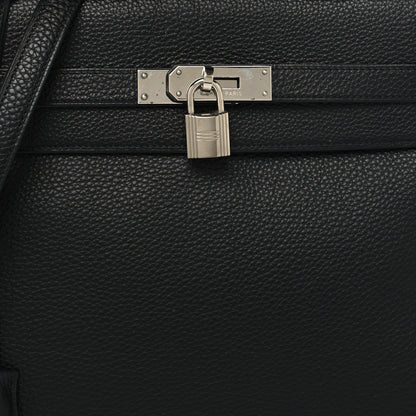 Hermes Taurillon Clemence Kelly Retourne 35 Black 7 of 11