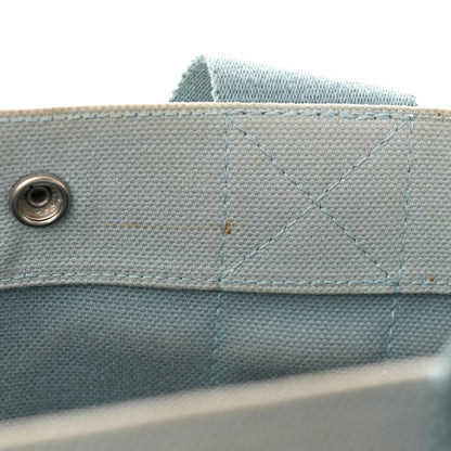 Hermes Canvas Bora Bora Tote PM Eucalyptus 14 of 16