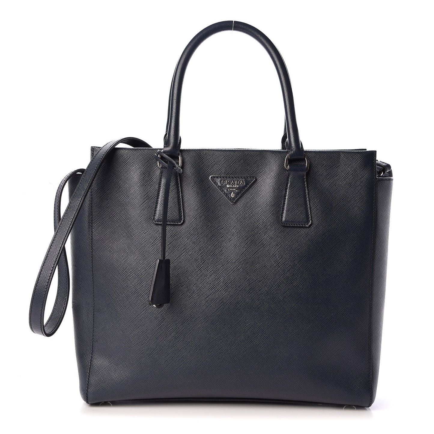 Saffiano Lux Double Handle Shopping Tote Baltico
