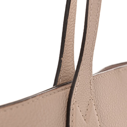 Louis Vuitton Calfskin Lockme Go Tote Greige 11 of 14
