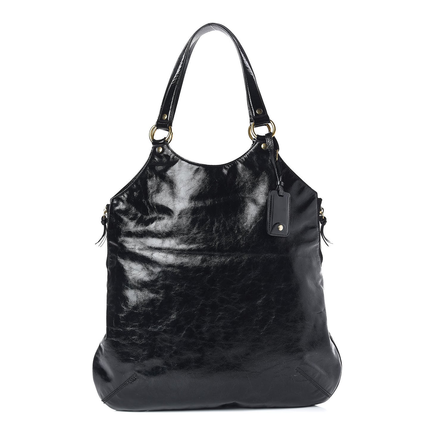 Patent Tribute Tote Black