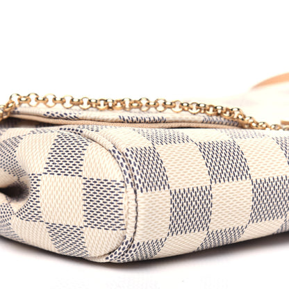 Louis Vuitton Damier Azur Favorite MM 9 of 12