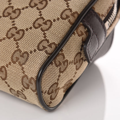 Gucci Monogram Belt Bag Dark Brown 10 of 10