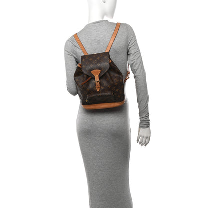 Louis Vuitton Monogram Montsouris MM Backpack 2 of 10