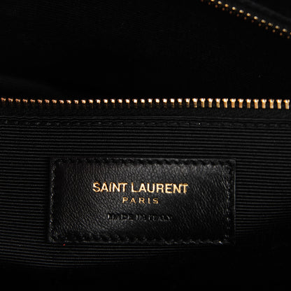 Saint Laurent Grained Calfskin Large Sac De Jour Carryall Black 6 of 7