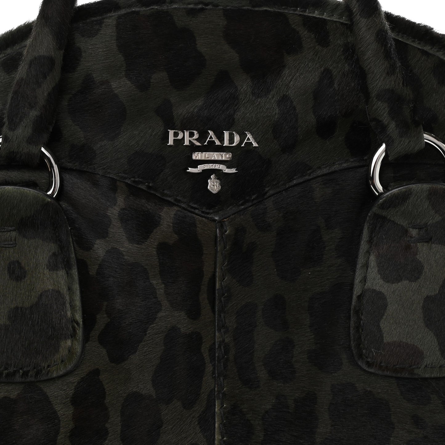 Cavallino Leopard Print Bauletto Mimetico