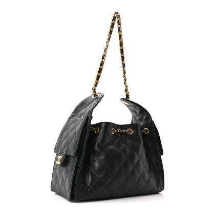 Chanel Caviar Quilted Small Chanel 25 Handbag Black 3 of 10