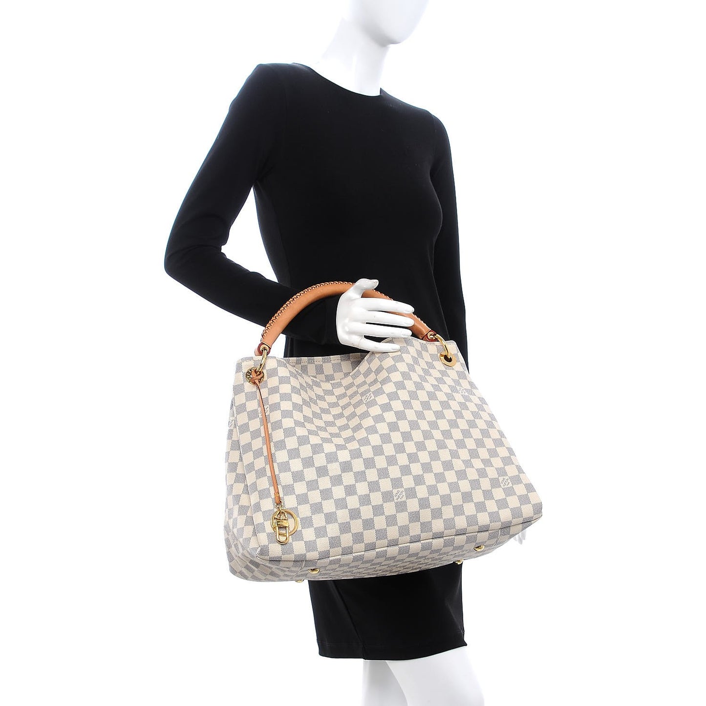 Damier Azur Artsy MM