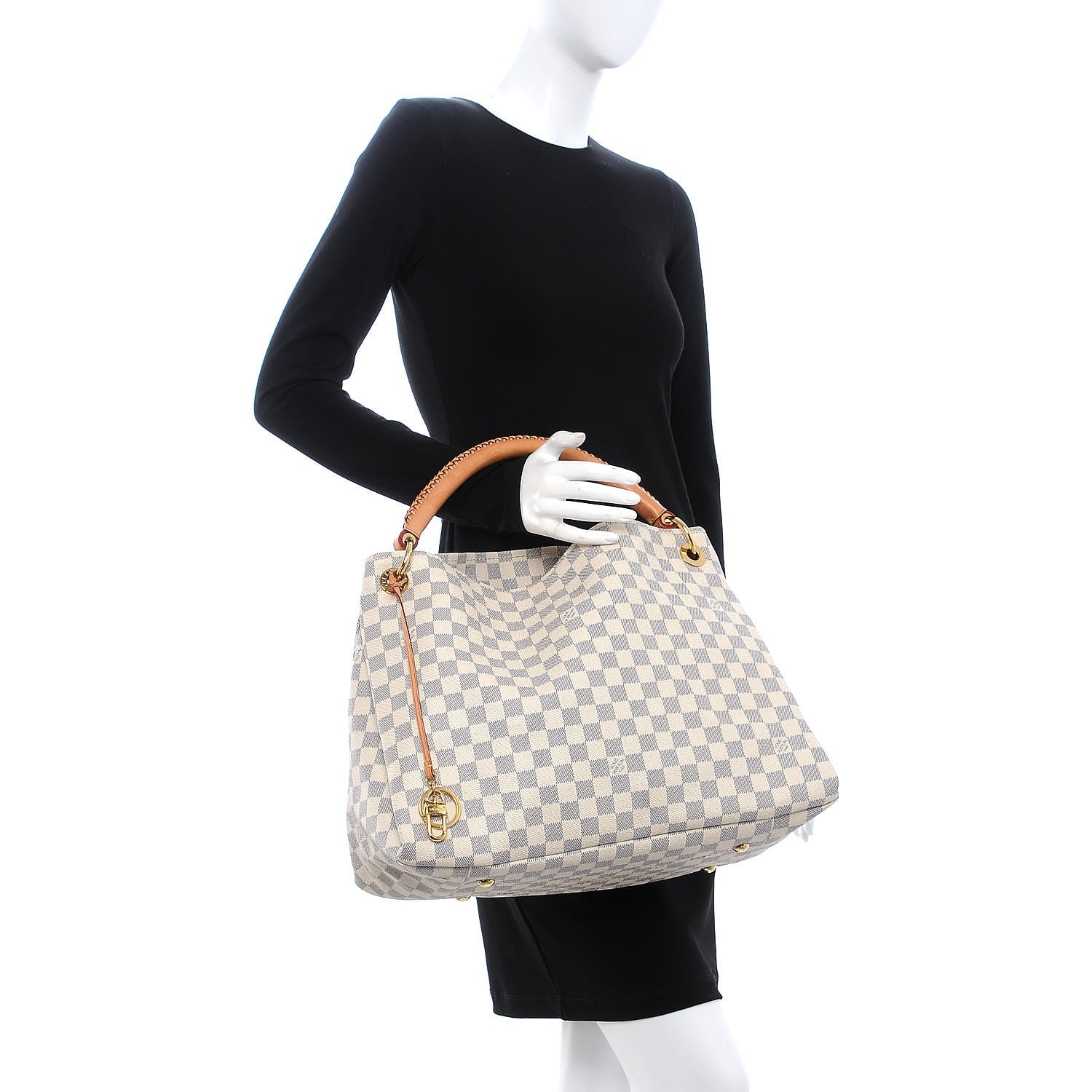 Louis Vuitton Damier Azur Artsy MM 2 of 9
