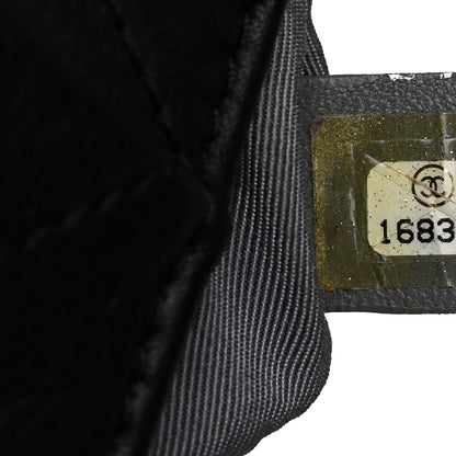 Chanel Calfskin Coco Pleats Messenger Flap Black 7 of 10