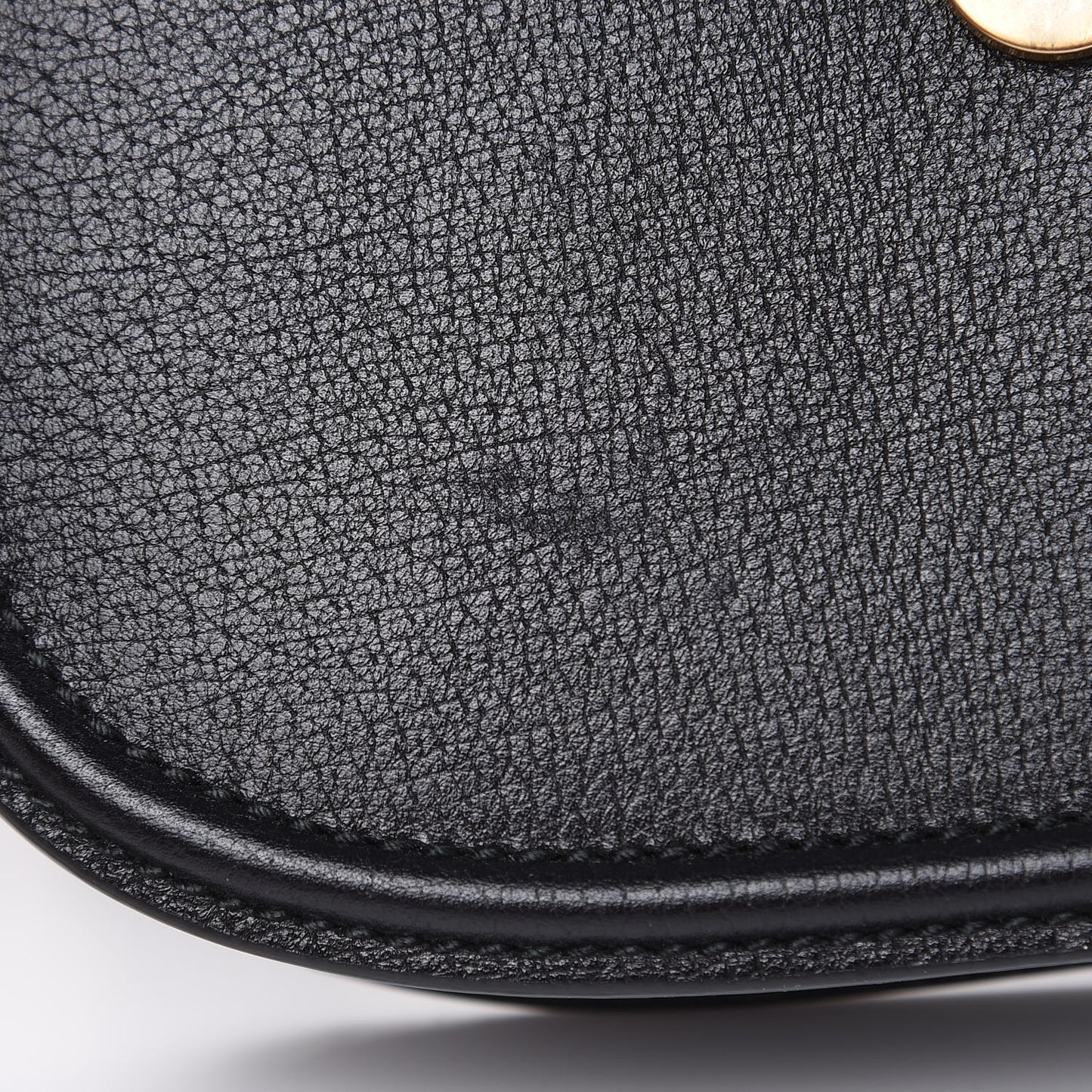 Calfskin Web Crystal Butterfly Stripe Small Totem Shoulder Bag Black